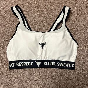 Under Armour Project Rock Bra Size Large